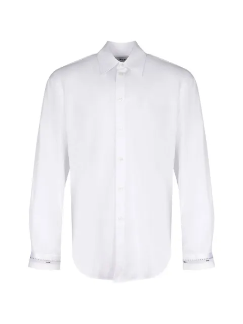 MSGM buttoned long-sleeve shirt White 3940ME13257602