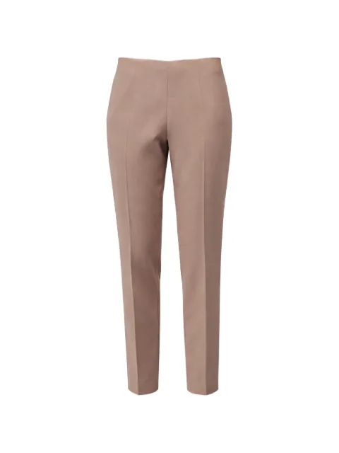 Liviana Conti Chuck straight trousers Brown F5WI39