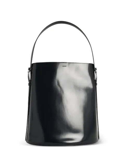 Coperni leather bucket bag Black COPBA126F6045