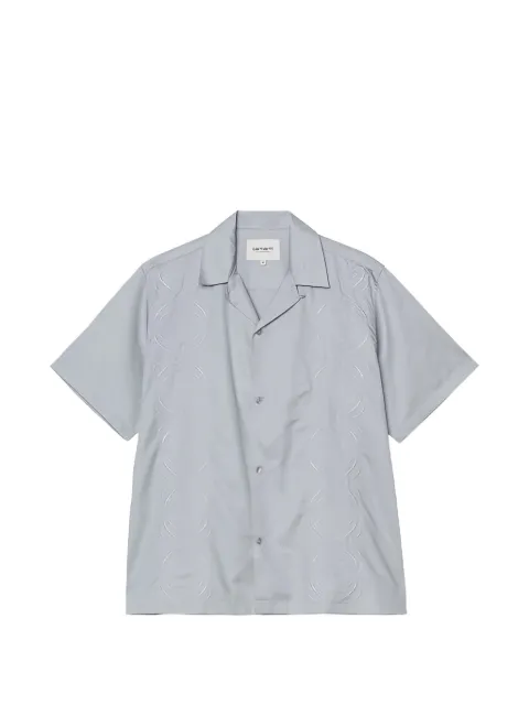 Carhartt WIP Signet short-sleeve shirt Blue I036227