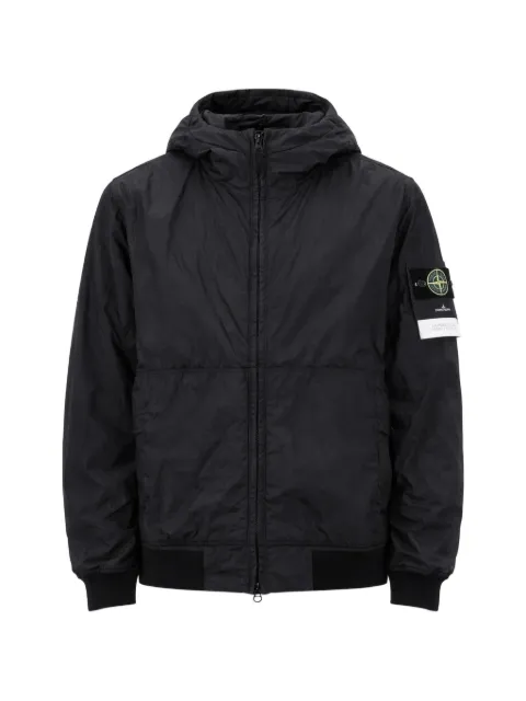 Stone Island hooded bomber jacket Black L2S154100110S0A23