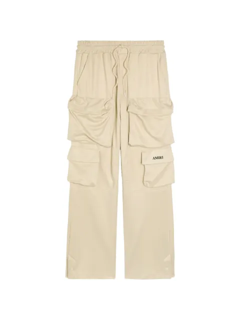 AMIRI drawstring-waist cargo trousers Neutrals AMBMPA1074