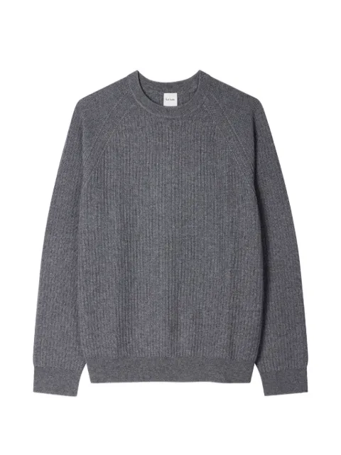 Paul Smith ribbed crew-neck sweater Grey M1R765ZV02962