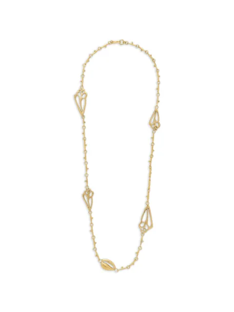 Ulla Johnson shell charm long necklace Gold 261404