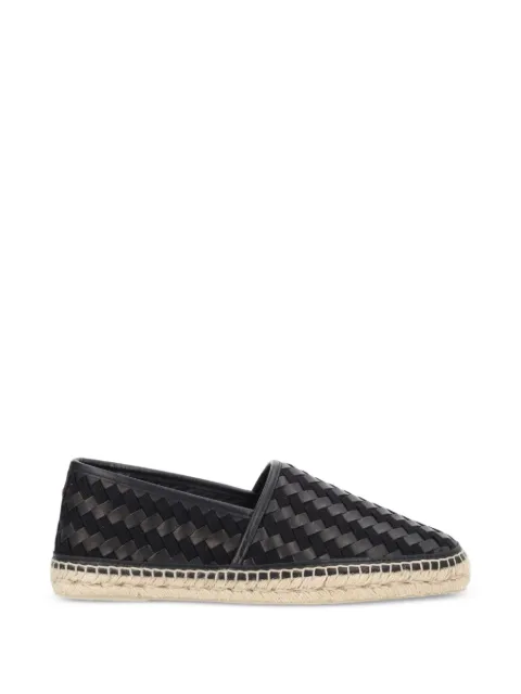 Castañer woven braided espadrilles Black 26003100