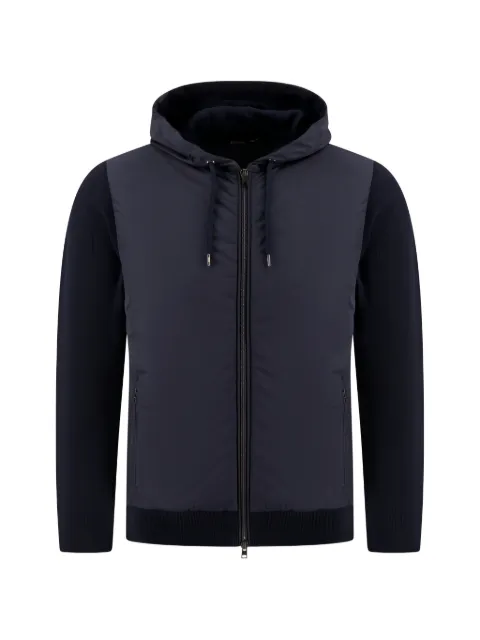 Herno hooded zip-up jacket Blue MC000168U7205672056
