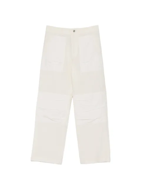 Individual Sentiments panelled trousers Neutrals PA111CLI31