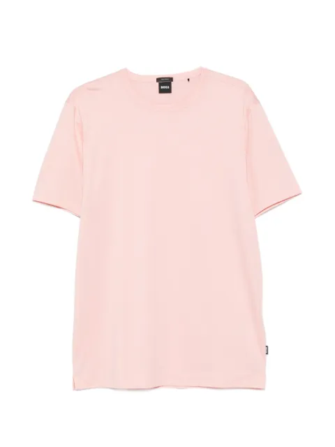 BOSS crew-neck T-shirt Pink 50513674