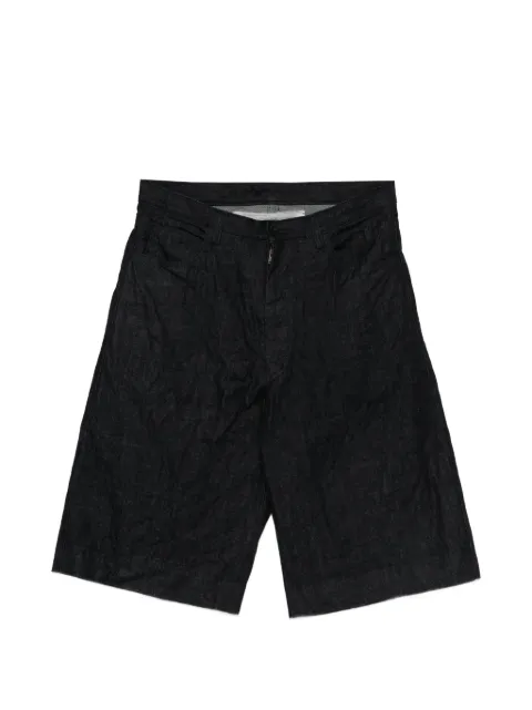 Individual Sentiments indigo blue shorts Black PA114DE4