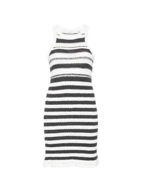 IRO miyana striped dress White WM33MIYANA