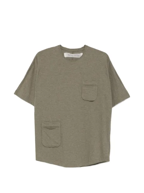 Individual Sentiments pockets-detail T-shirt Green CT76SLJ46