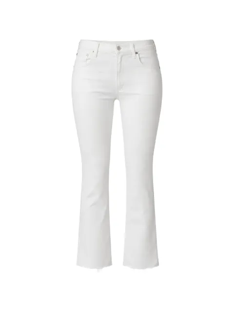 Citizens of Humanity frayed jeans White 20301816
