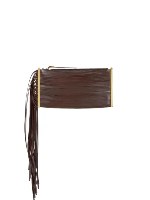 Elisabetta Franchi nappa leather bag Brown BS05N63E2