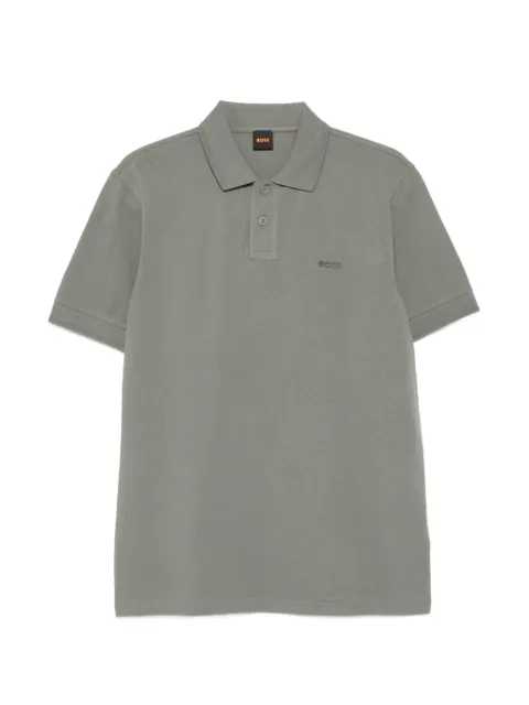 BOSS button polo shirt Green 50507813