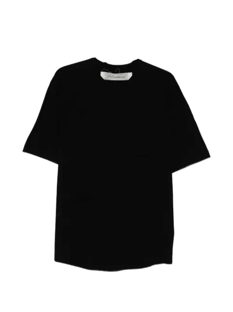 Individual Sentiments pocket-detail T-shirt Black CT76SLJ47