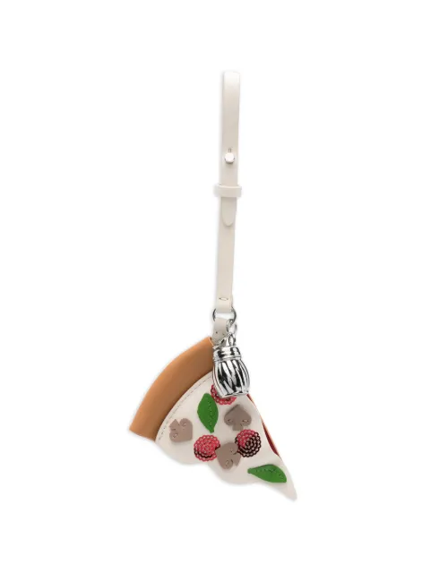 Kate Spade pizza bag charm Neutrals KN958