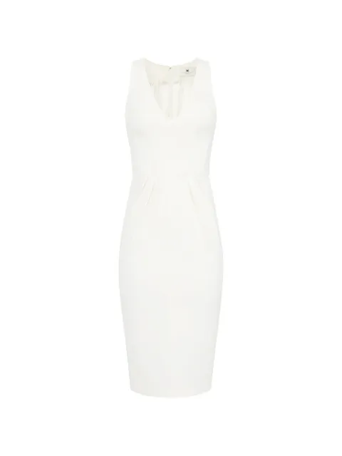 Elisabetta Franchi dress in lightweight crêpe fabric Neutrals AB94162E2