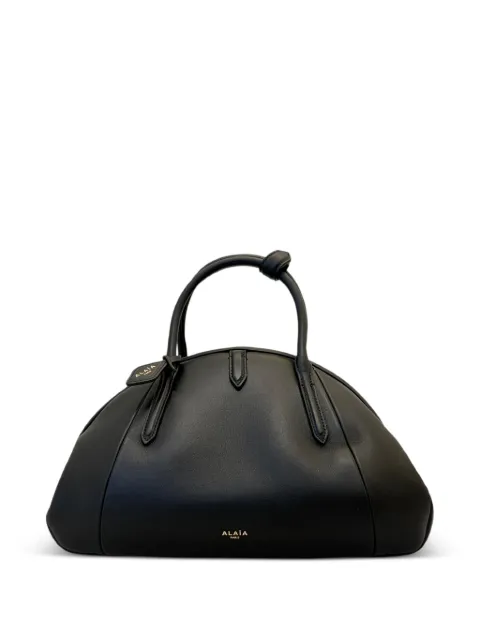 Alaïa leather top handle bag Black AA1L1009I252