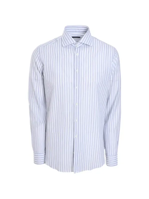Tombolini striped long-sleeve shirt Blue RC29Q454R027