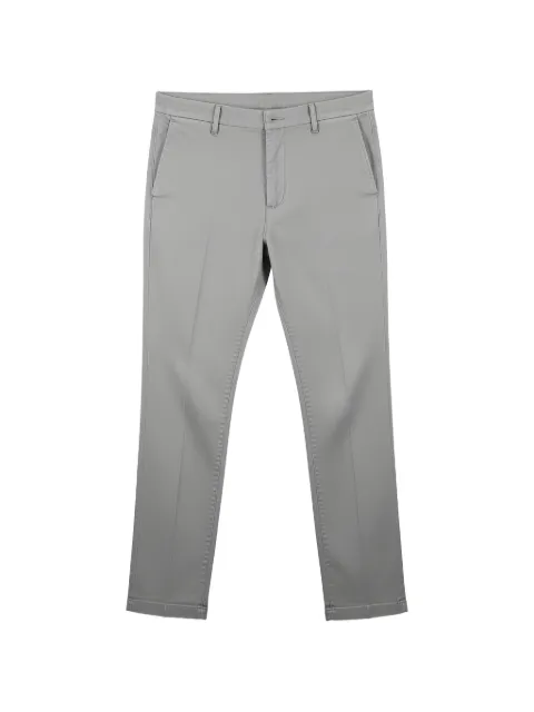 Tombolini pressed-crease chinos Grey PT10ZT15U850