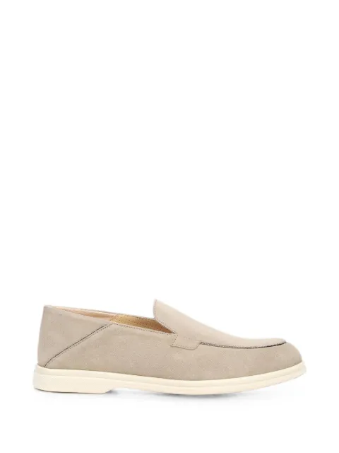 Doucal's ball-chain suede loafers Neutrals DD8785ARTNUF229GC30