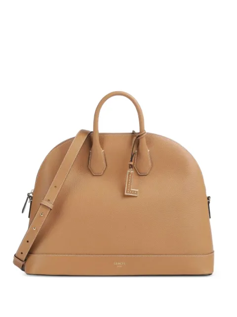 Lancel Belleville Bugatti top-handles leather bag Neutrals A1373720TU