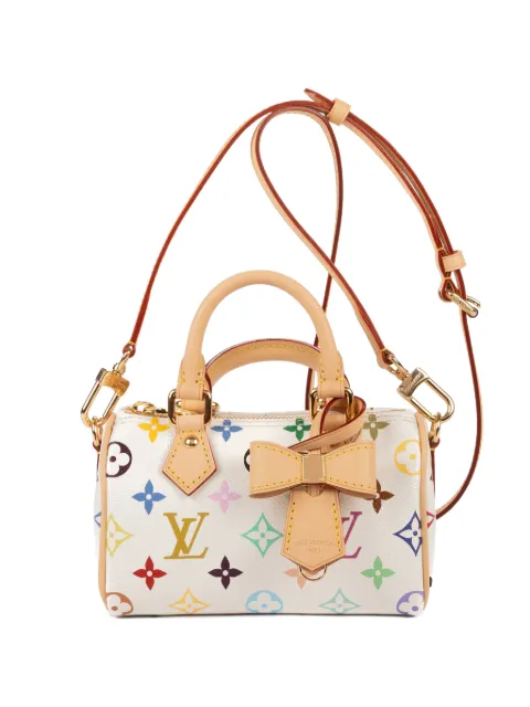 Louis Vuitton Pre-Owned x Takashi Murakami Alma BB tote bag Neutrals CHIP