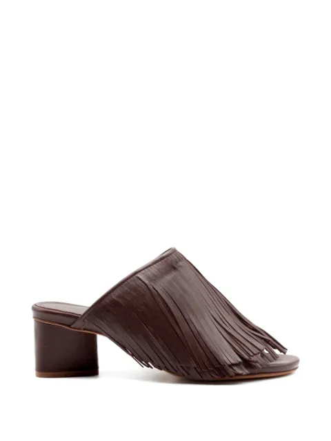 Vic Matie fringed leather sandals Brown 1K5602DK16H060335