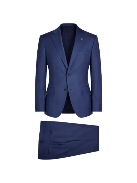 Tombolini single-breasted classic suit Blue A565IFZQU770