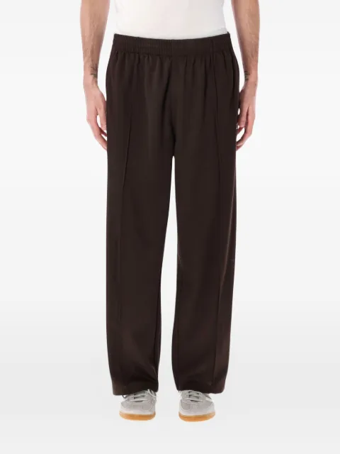 adidas elasticated track pants Brown KE3495
