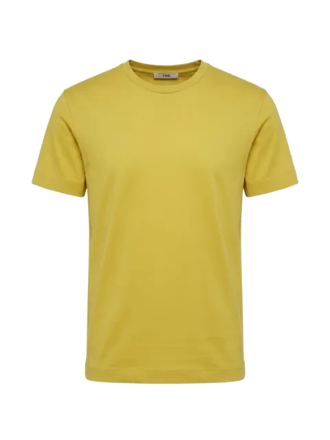 Tombolini crew-neck T-shirt Yellow WJ91EY65U401