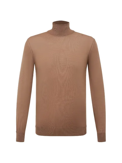 Pal Zileri roll-neck knitted sweater Neutrals X3M0U307LM730