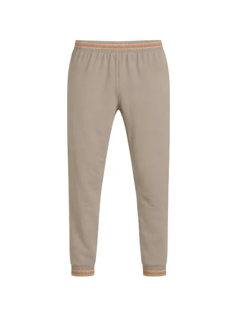 Pal Zileri stripe-trim track pants Brown Y31FG233VMJ798