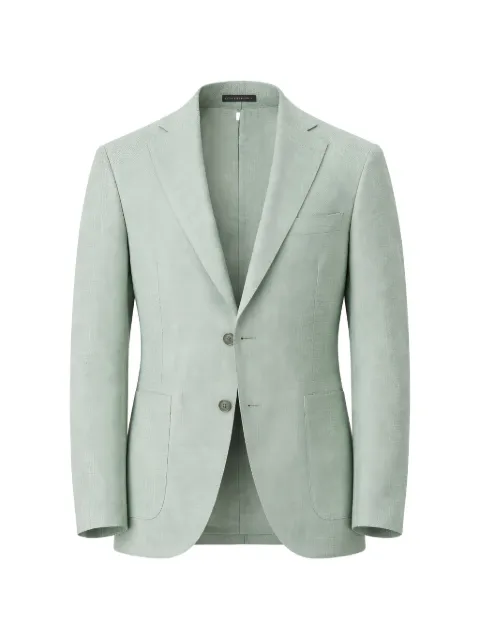 Tombolini button-fastening blazer Green G128ERCFU310