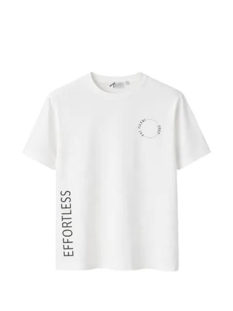 Pal Zileri logo-print short-sleeve T-shirt White 9A3MJG550EPJ750