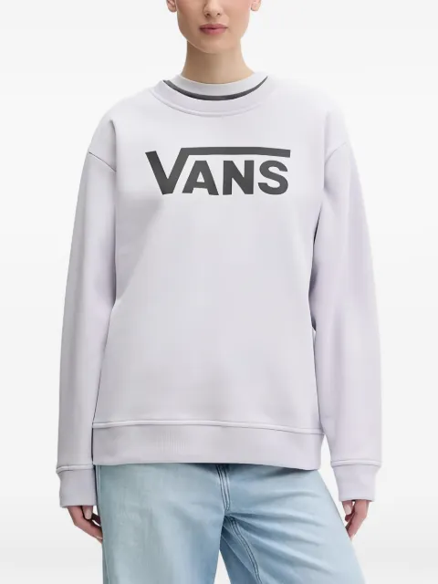 Vans Classic V logo-print sweatshirt Grey VN000A5QUUI1