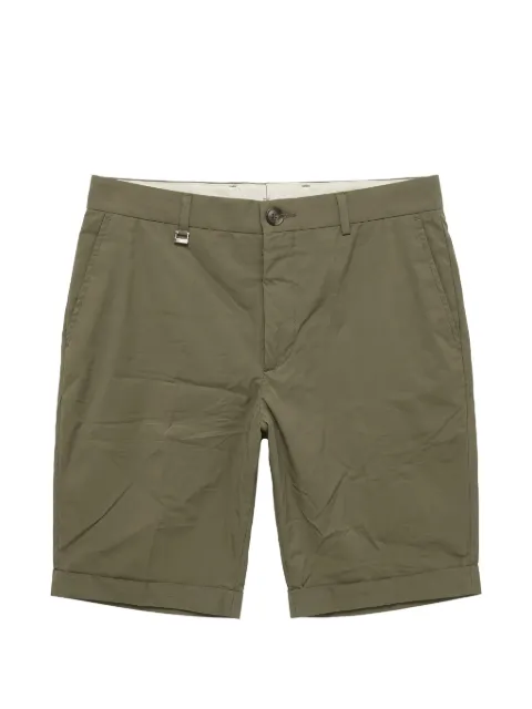 Tombolini turn-up hem bermuda shorts Green PSB8EHP1U360SS23