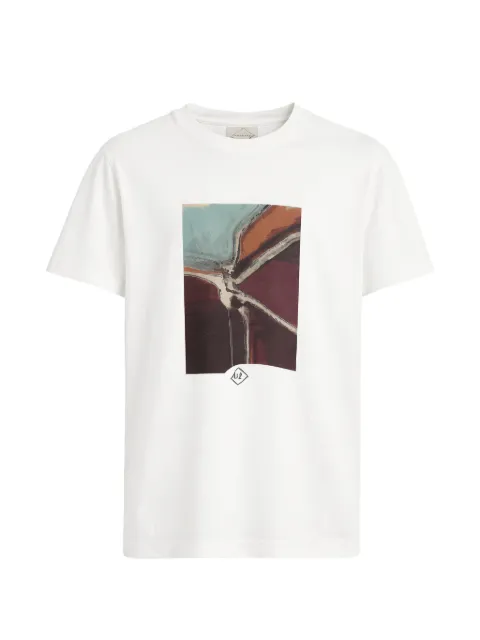 Pal Zileri graphic-print T-shirt White V3MJS563HJ748