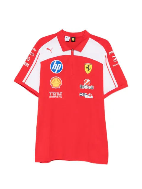 PUMA x Scuderia Ferrari short-sleeved polo shirt Red 713829