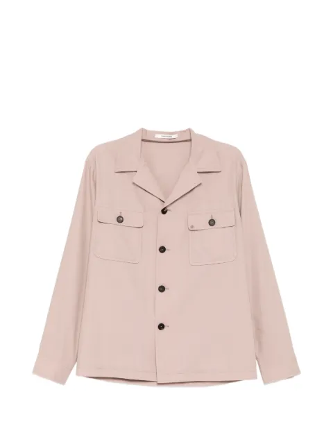 Tagliatore camp-collar shirt Pink GBARROW770192U