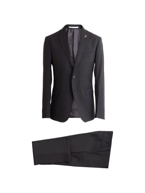 Pal Zileri single-breasted two-piece suit Grey 9AP39050E219023