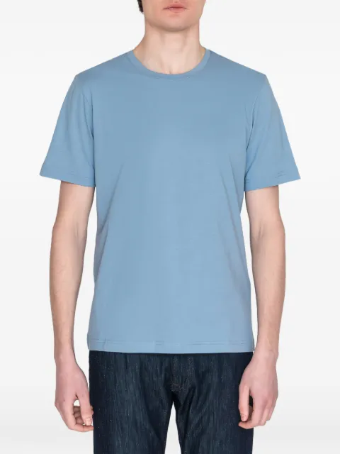 Pal Zileri crewneck plain T-shirt Blue 9A3MJK550PJ720