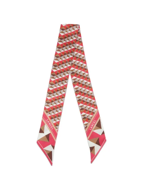 Lancel geometric-print hairband Red A13102ZYTU