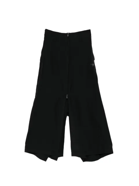 Y-3 zip-fastening palazzo pants Black KG3562