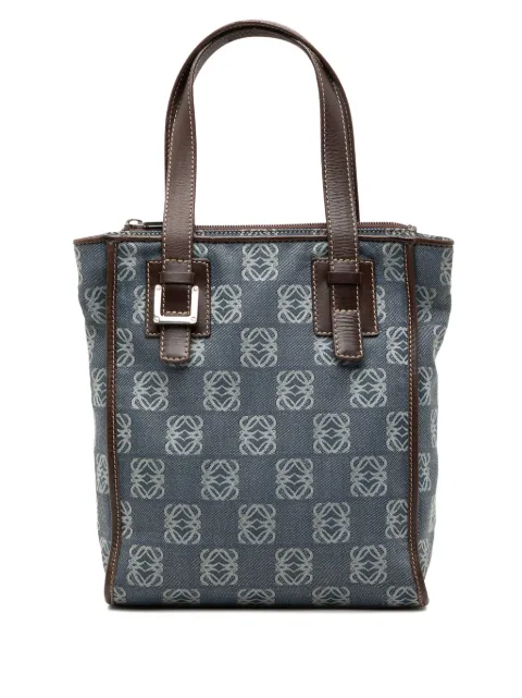 Loewe Pre-Owned 2003 Anagram Denim tote bag Blue Z0UYSK46IH5TYC3C