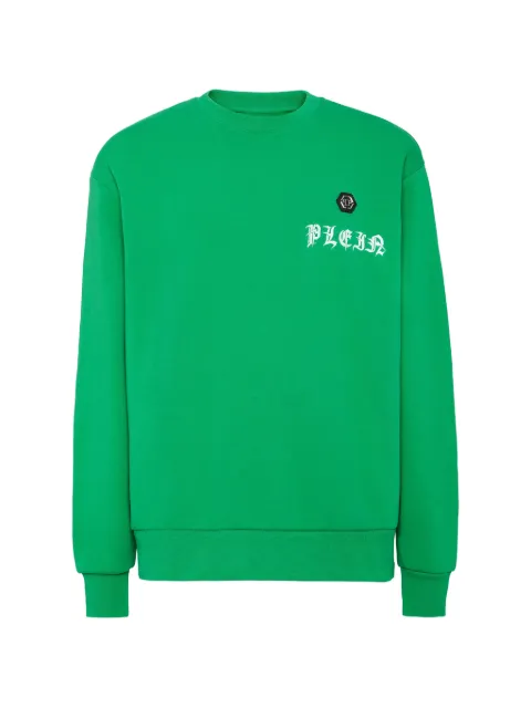 Philipp Plein logo sweatshirt Green PACCMJO1036PJO002NSS23