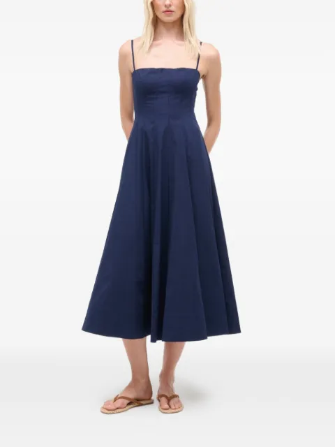 STAUD Wylie midi dress Blue R26S2274PO