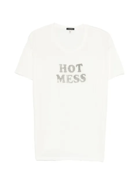 R13 hot-mess T-shirt White R13WK001