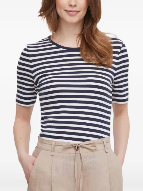 Gant striped three-quarter sleeve T-shirt Blue 4203493