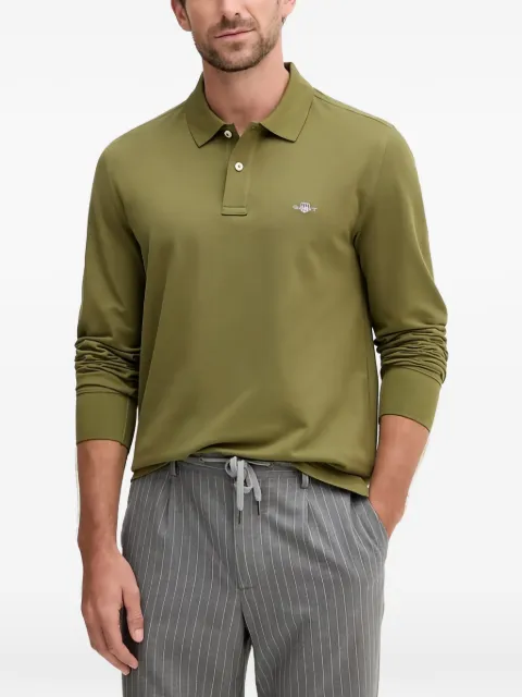 Gant long-sleeve polo shirt Green 2230
